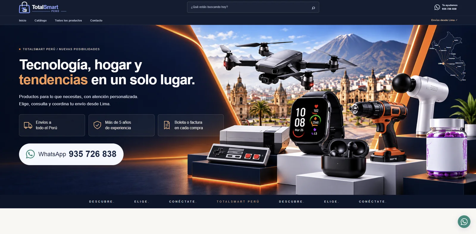 Portada de TotalSmart Perú