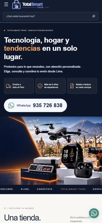 Portada en celular
