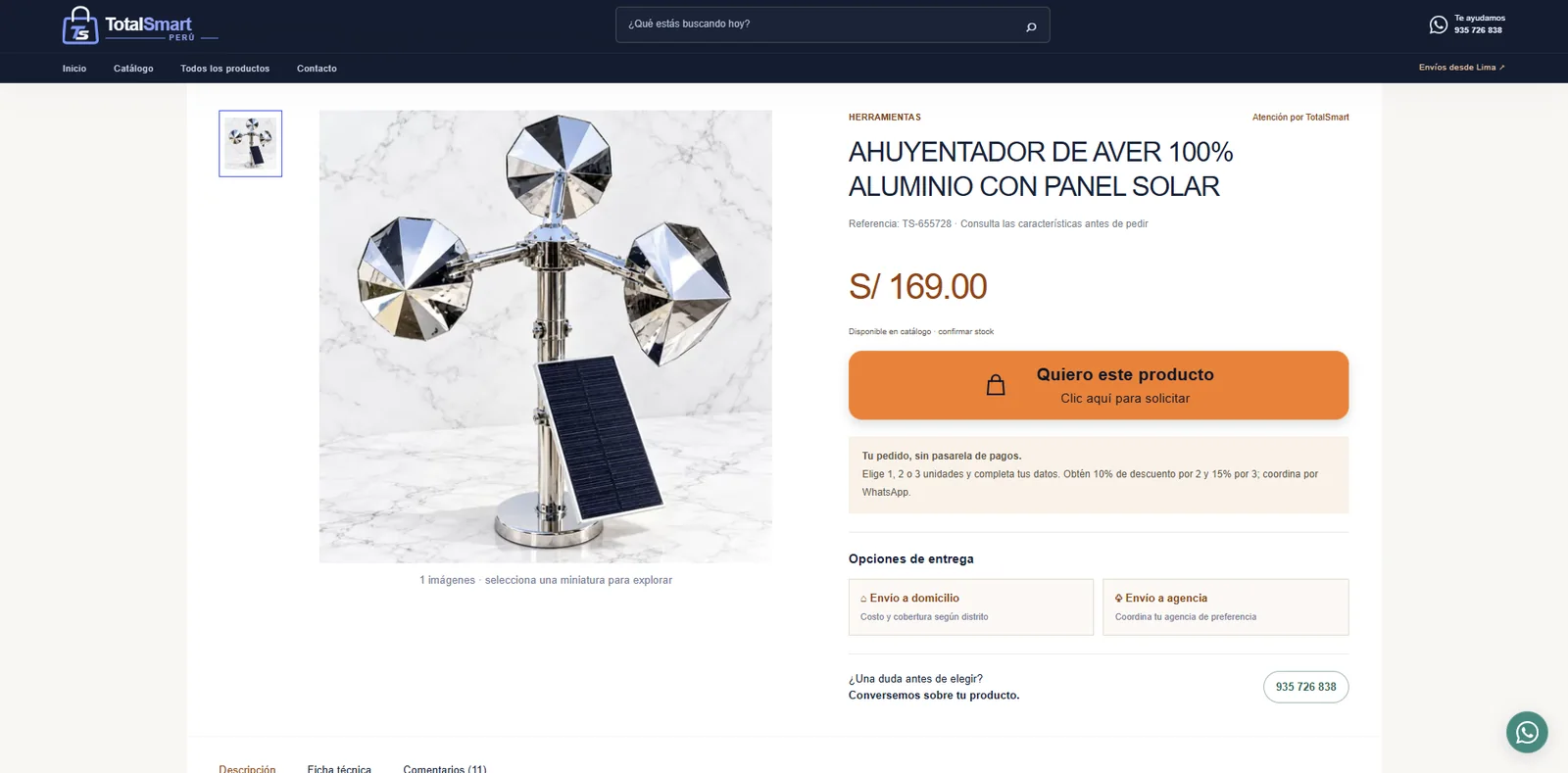 Ficha de producto
